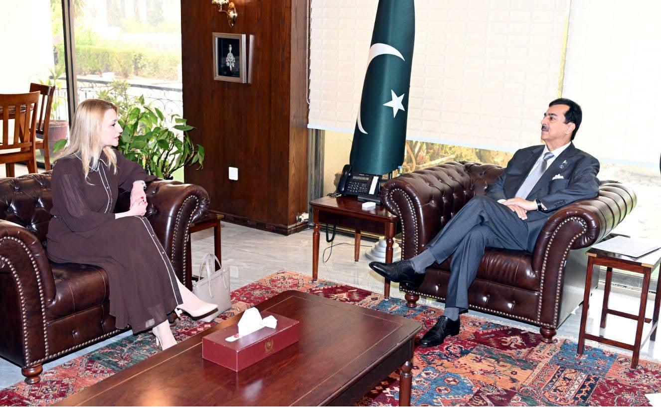 Ambassador Irena Gancheva paid a farewell call on the Chairman of the Senate of Pakistan
